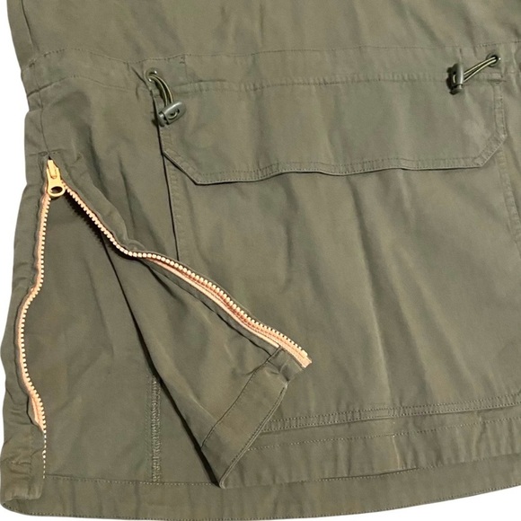 MARINE LAYER  Tacoma Anorak Utility Jacket Women's Oversized Small Green Hooded - Picture 5 of 16